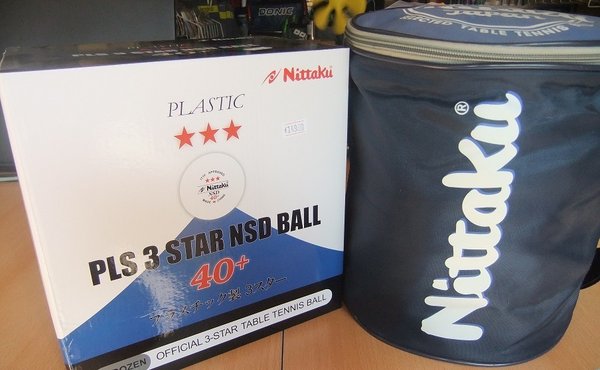 Nittaku SHA 40+ *** Cell-Free-Top Angebot,mit Nittaku Balltasche