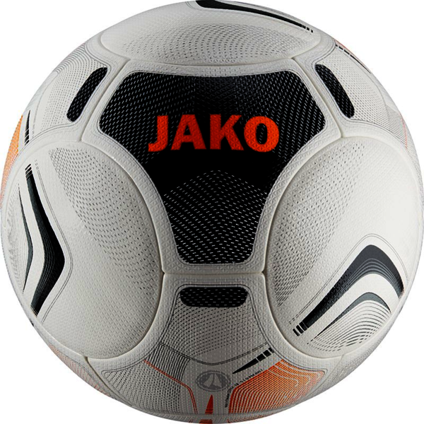 Jako Fußball Galaxy 2.0 - weiß/schwarz/orange Gr.5
